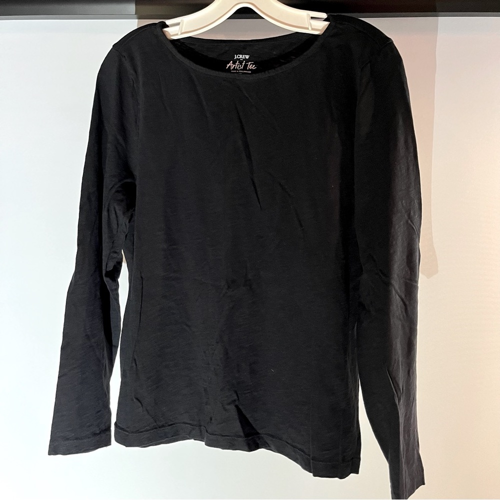 J Crew Factory Women’s size XL Long-sleeve Artist Tee
